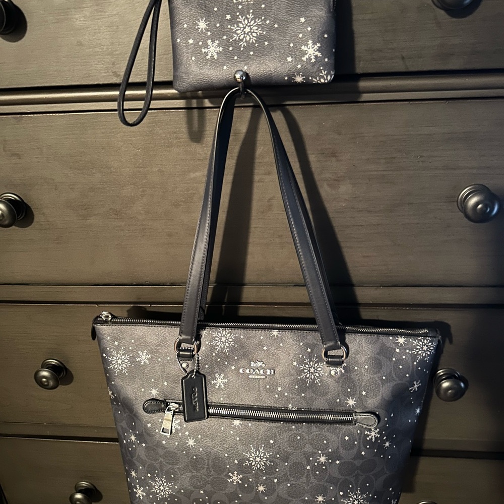 Elegant Gray Tote Bag